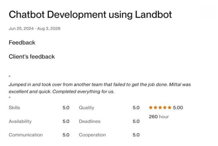chatbot-development-using-landbot
