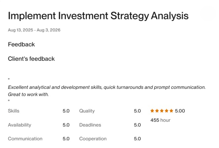 implement-investment-startegy-analysis